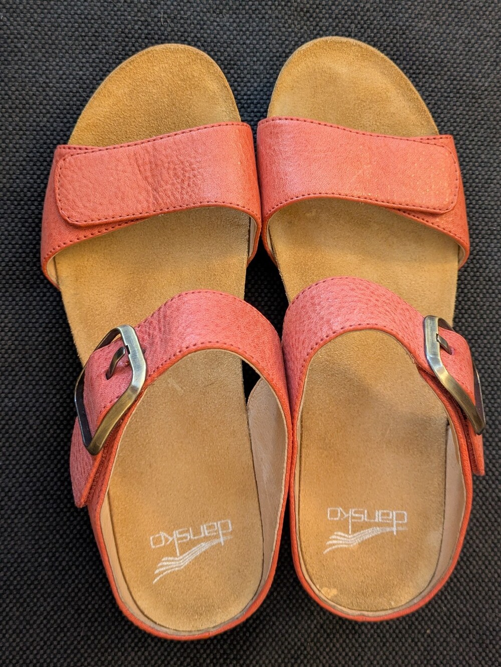 Dansko Tanya Sandals Coral Size 37